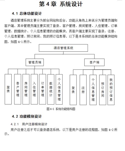 畢業設計 基于jsp web的酒店管理系統